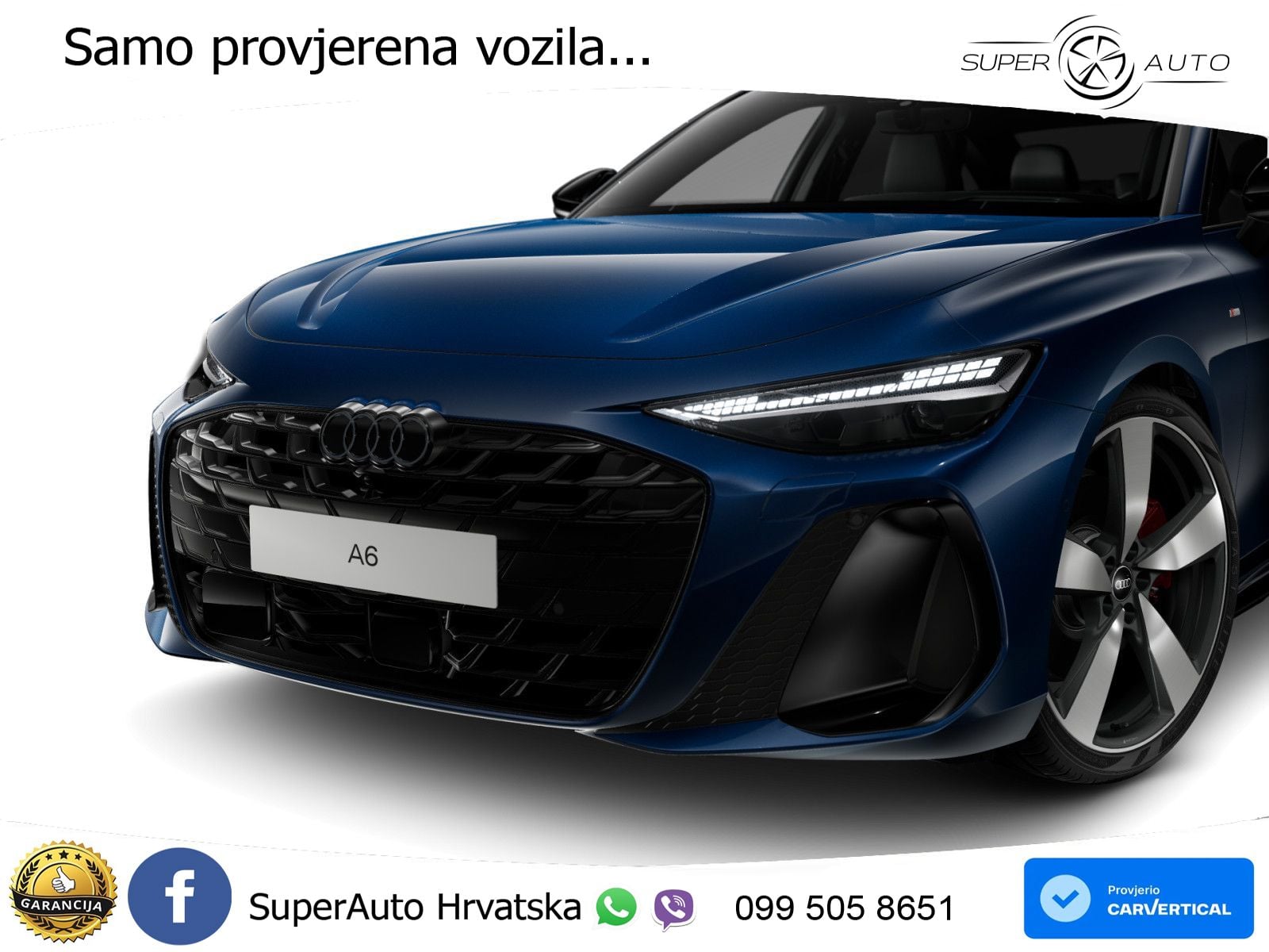 Audi A6 3.0 TFSI V6 (367 KS) quattro S tronic 2x S line LED+GR SJED+ACC