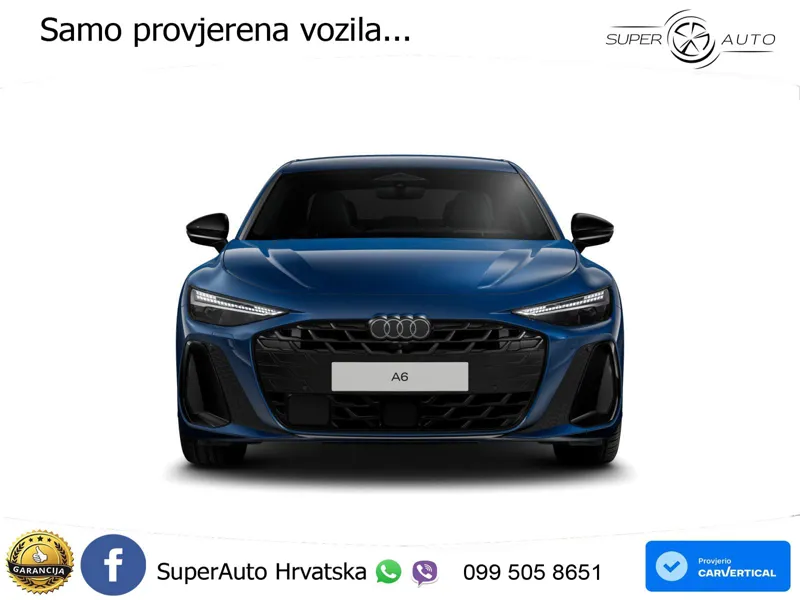 Audi A6 3.0 TFSI V6 (367 KS) quattro S tronic 2x S line LED+GR SJED+ACC
