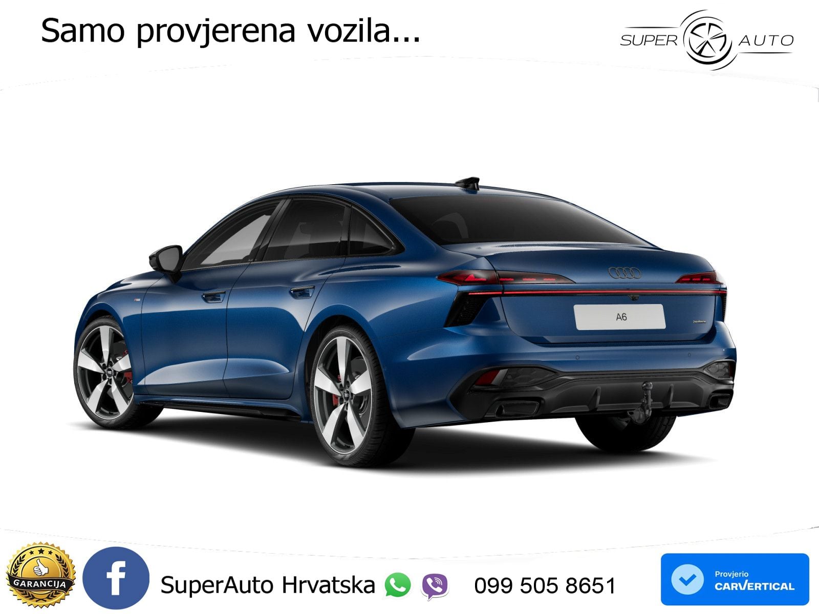 Audi A6 3.0 TFSI V6 (367 KS) quattro S tronic 2x S line LED+GR SJED+ACC