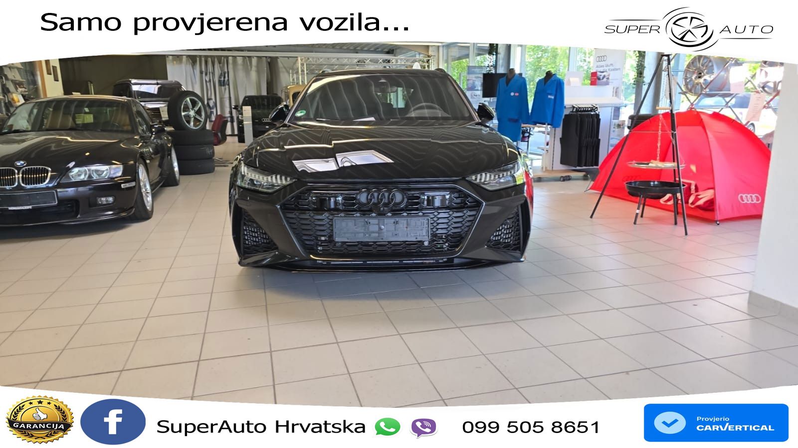 Audi RS6 Avant 4.0 TFSI V8 (600 KS) quattro Tiptronic Kuka LED+GR SJED+ACC