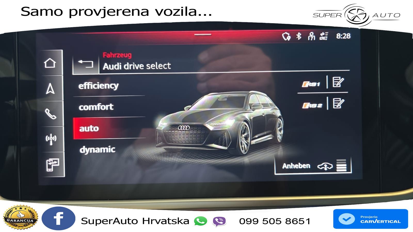 Audi RS6 Avant 4.0 TFSI V8 (600 KS) quattro Tiptronic Kuka LED+GR SJED+ACC