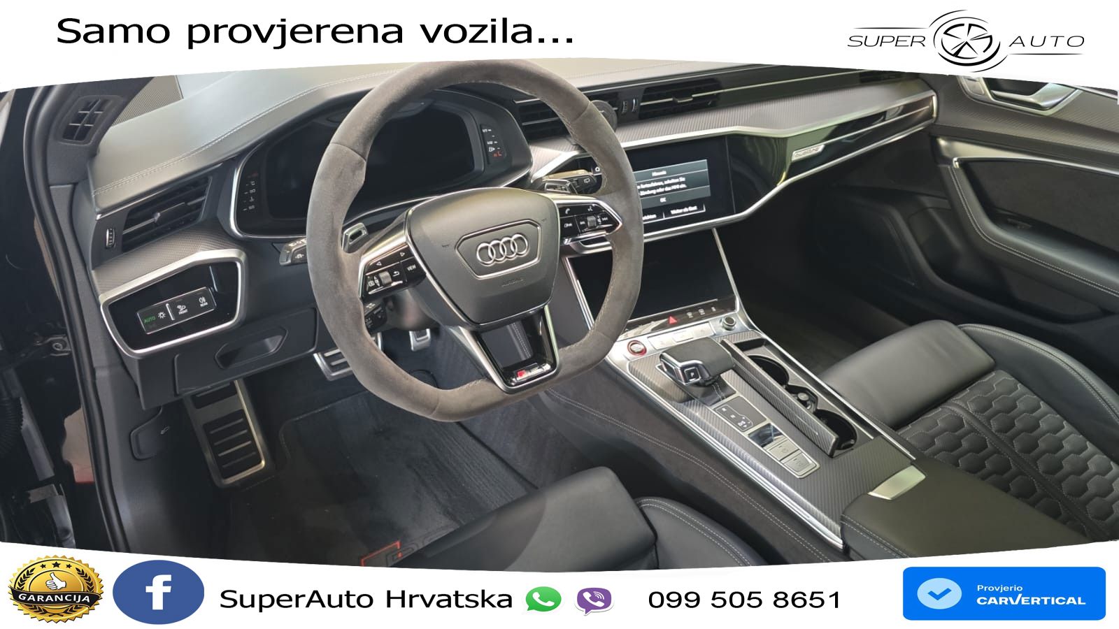 Audi RS6 Avant 4.0 TFSI V8 (600 KS) quattro Tiptronic Kuka LED+GR SJED+ACC