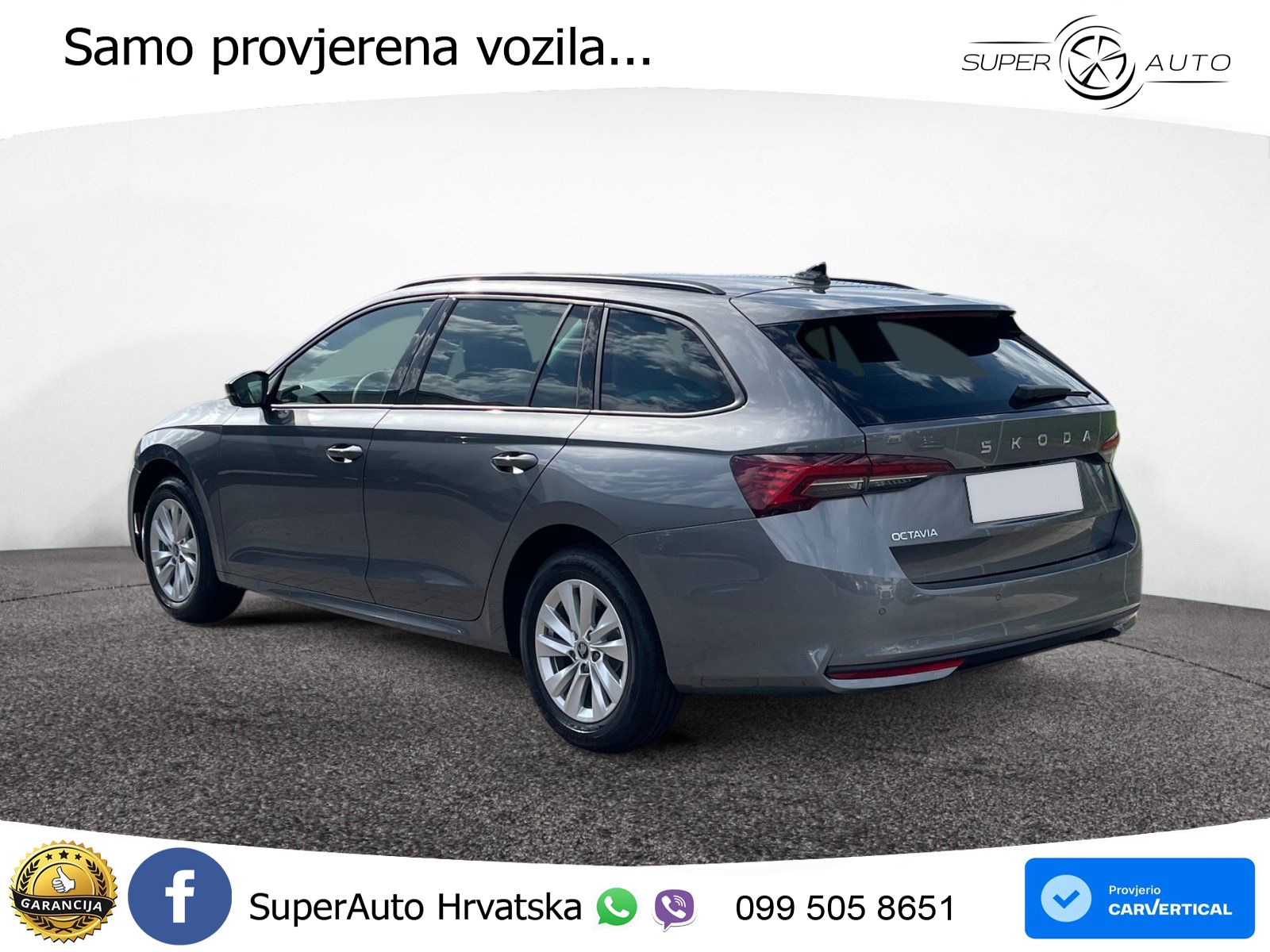 Škoda Octavia Combi 2.0 TDI (150 KS) DSG Selection LED+GR SJED+ACC