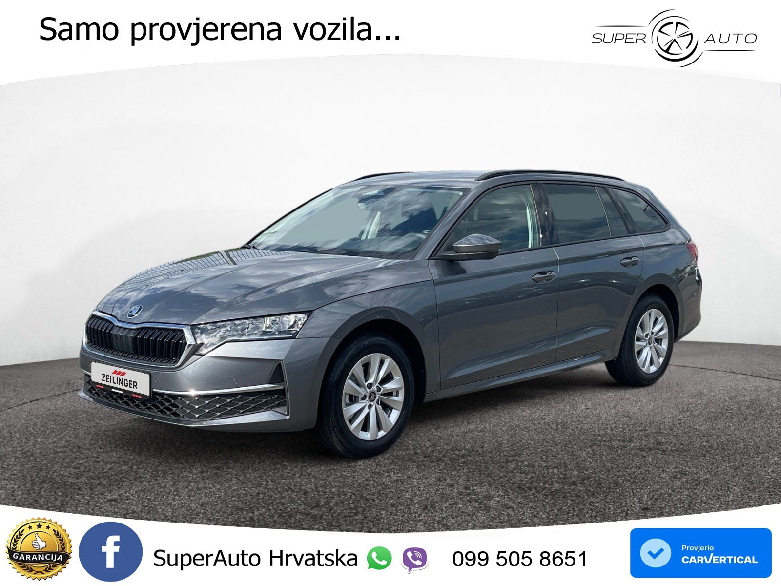 Škoda Octavia Combi 2.0 TDI (150 KS) DSG Selection LED+GR SJED+ACC