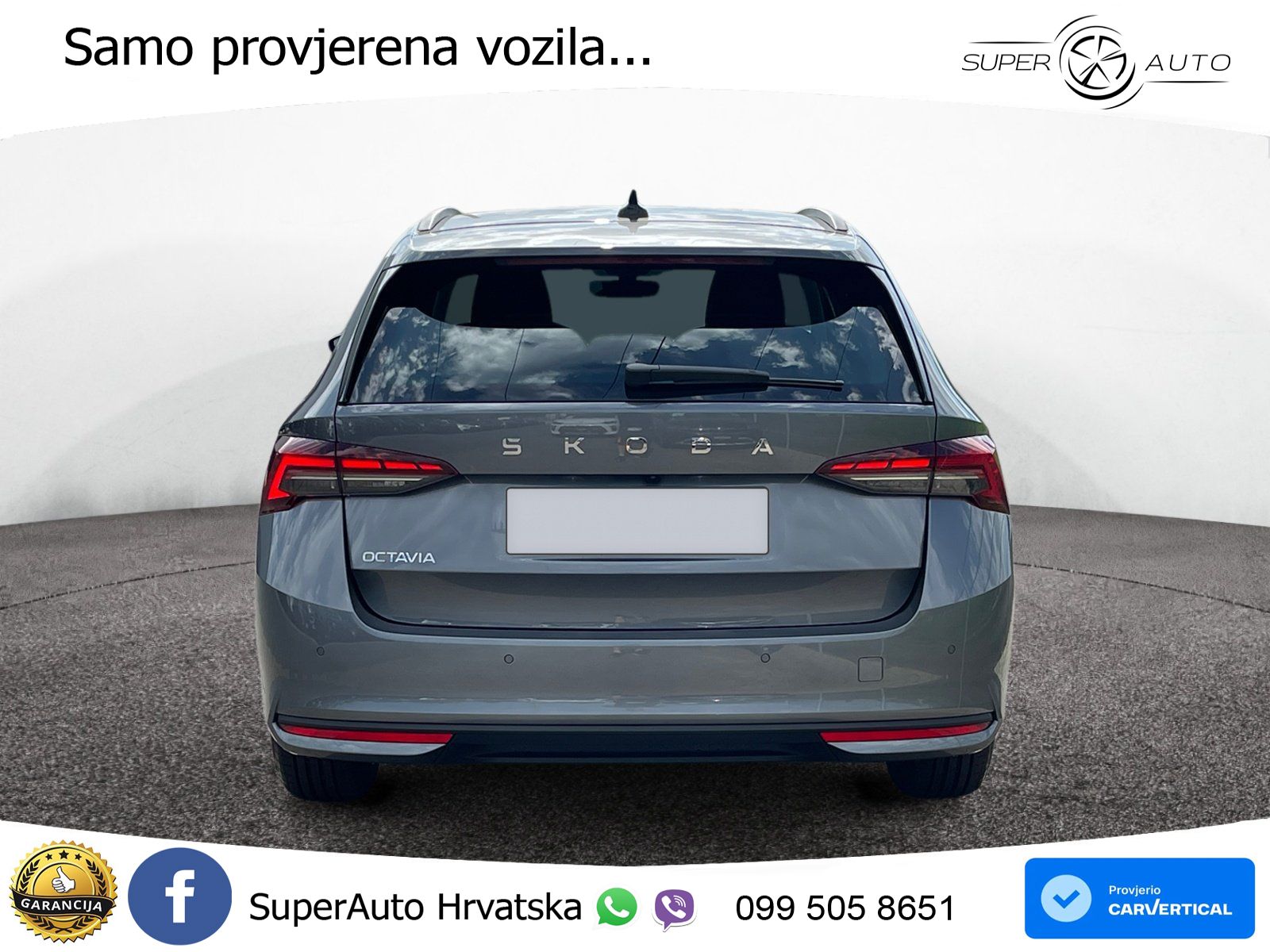 Škoda Octavia Combi 2.0 TDI (150 KS) DSG Selection LED+GR SJED+ACC