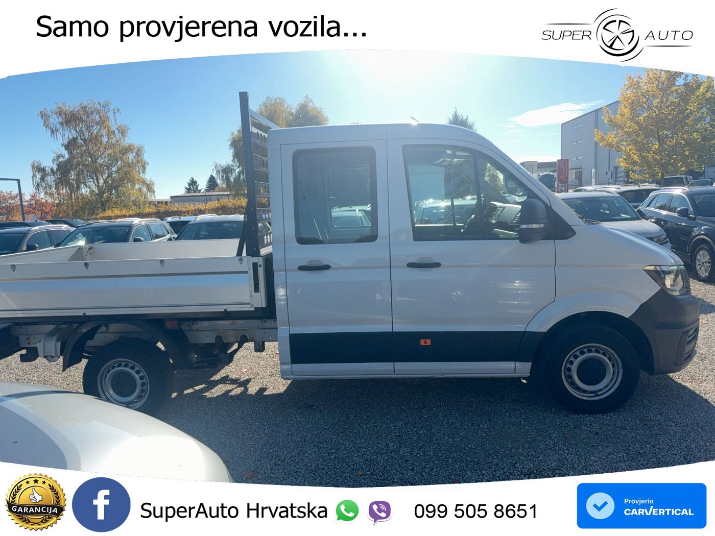 Volkswagen Crafter 35 Doppelkabine MR 7 SItzer AHK StHz 140 KS