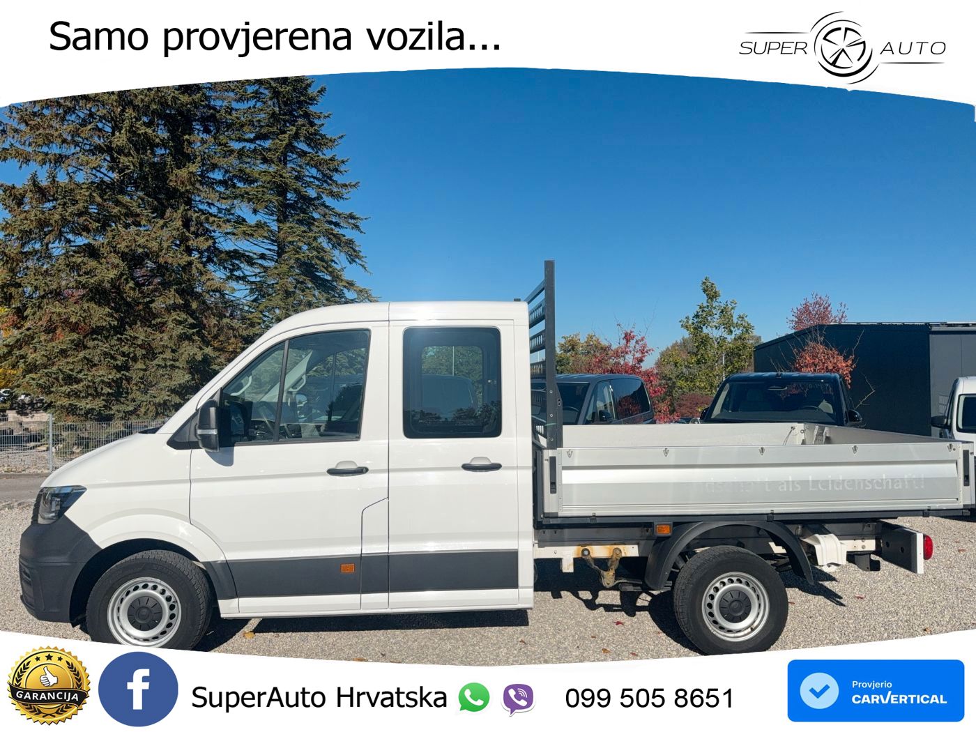 Volkswagen Crafter 35 Doppelkabine MR 7 SItzer AHK StHz 140 KS