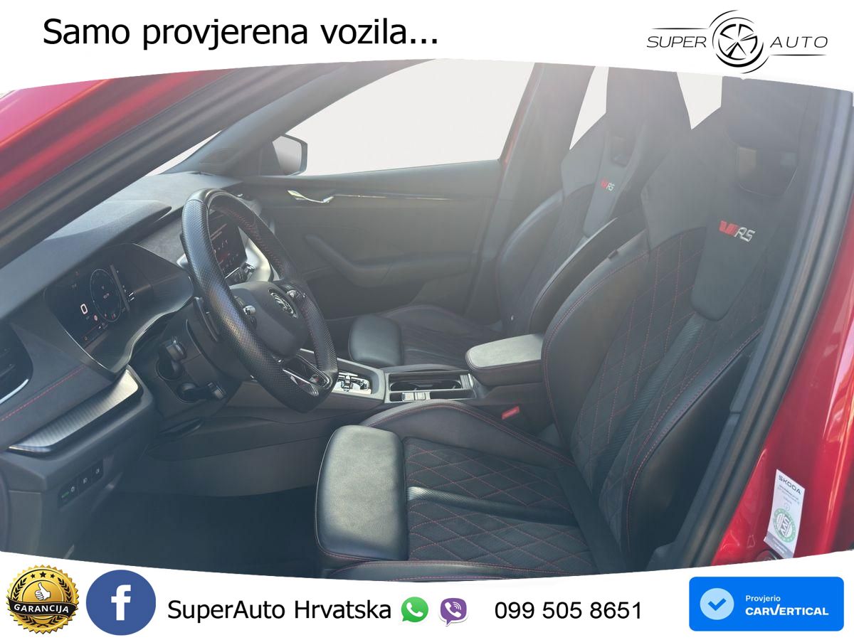 Škoda Octavia Combi RS 2.0 TDI (200 KS) DSG MATRIX+GR SJED+KAM