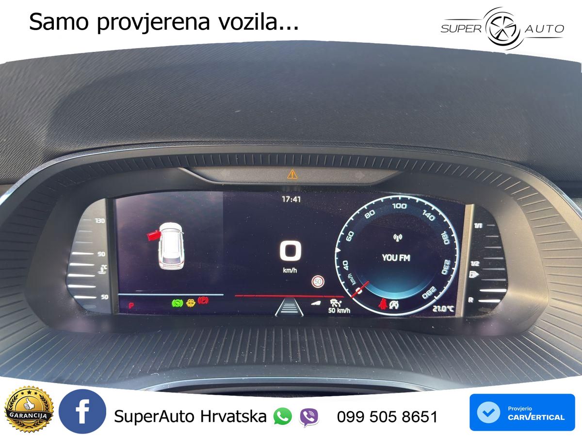 Škoda Octavia Combi RS 2.0 TDI (200 KS) DSG MATRIX+GR SJED+KAM
