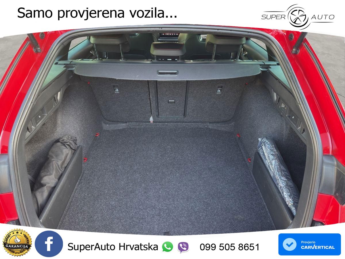 Škoda Octavia Combi RS 2.0 TDI (200 KS) DSG MATRIX+GR SJED+KAM