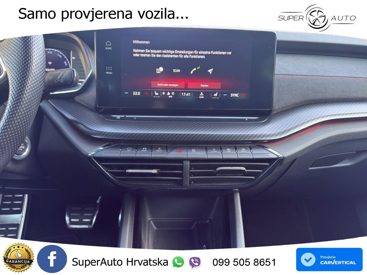 Škoda Octavia Combi RS 2.0 TDI (200 KS) DSG MATRIX+GR SJED+KAM