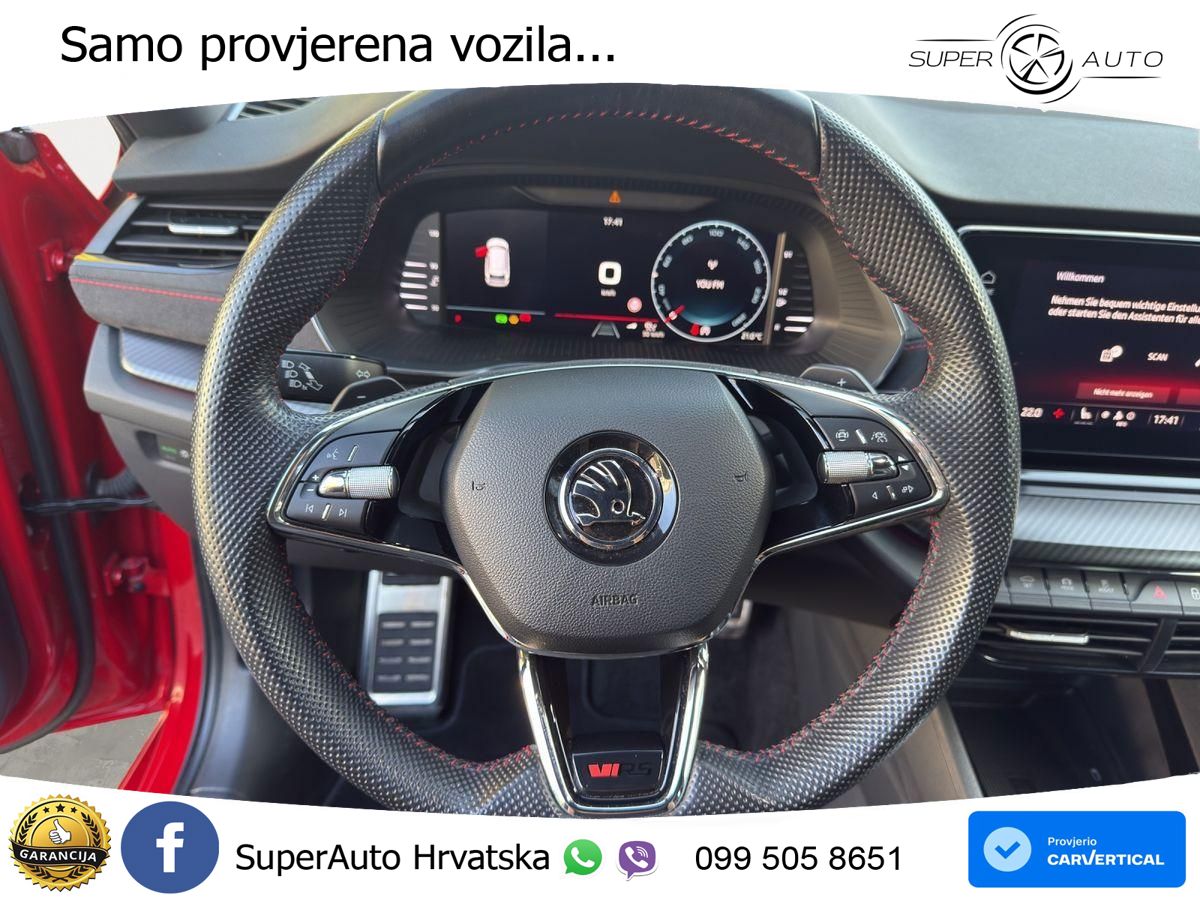 Škoda Octavia Combi RS 2.0 TDI (200 KS) DSG MATRIX+GR SJED+KAM