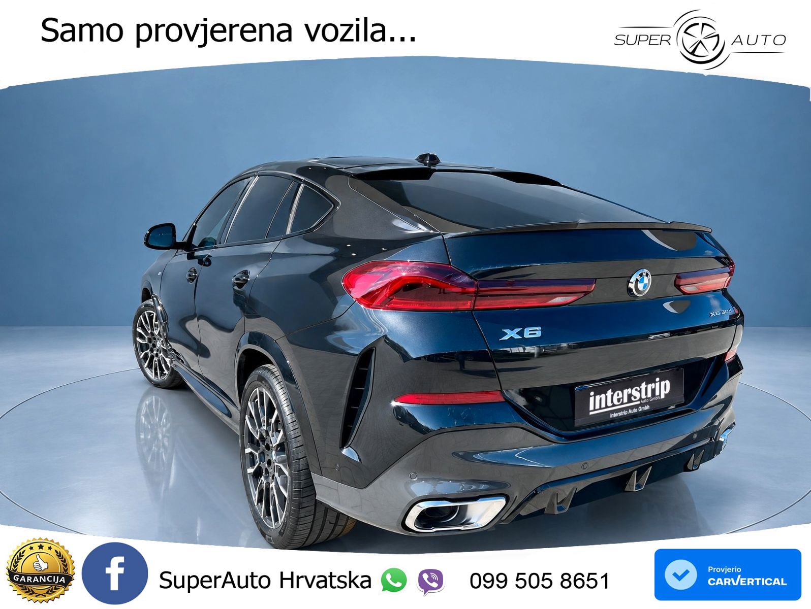 BMW X6 30d (298 KS) xDrive Steptronic M Sport LED+GR SJED+ACC