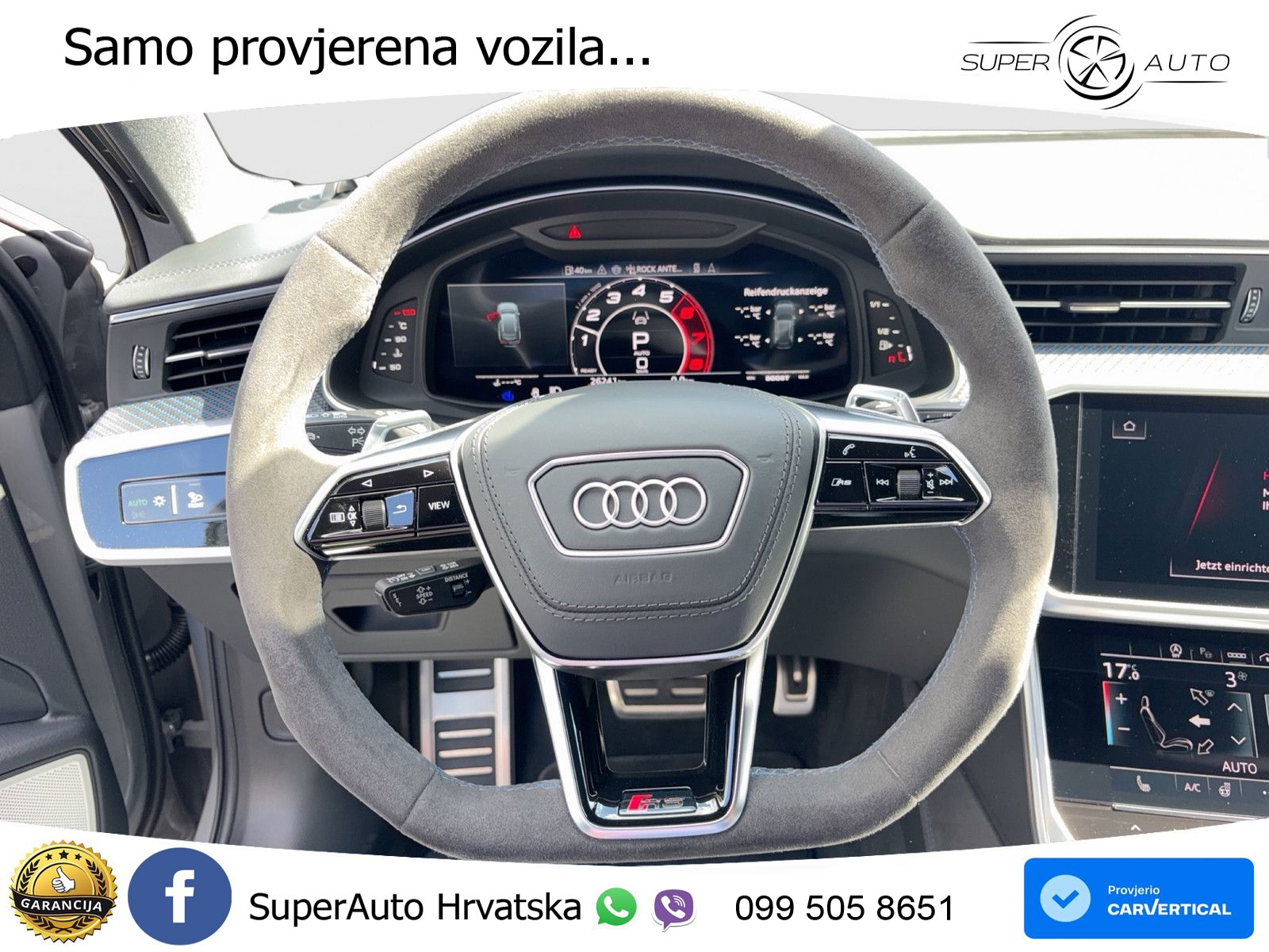 Audi RS6 Avant 4.0 TFSI V8 performance (630 KS)  quattro tiptronic advanced MATRIX+GR SJED+KAM