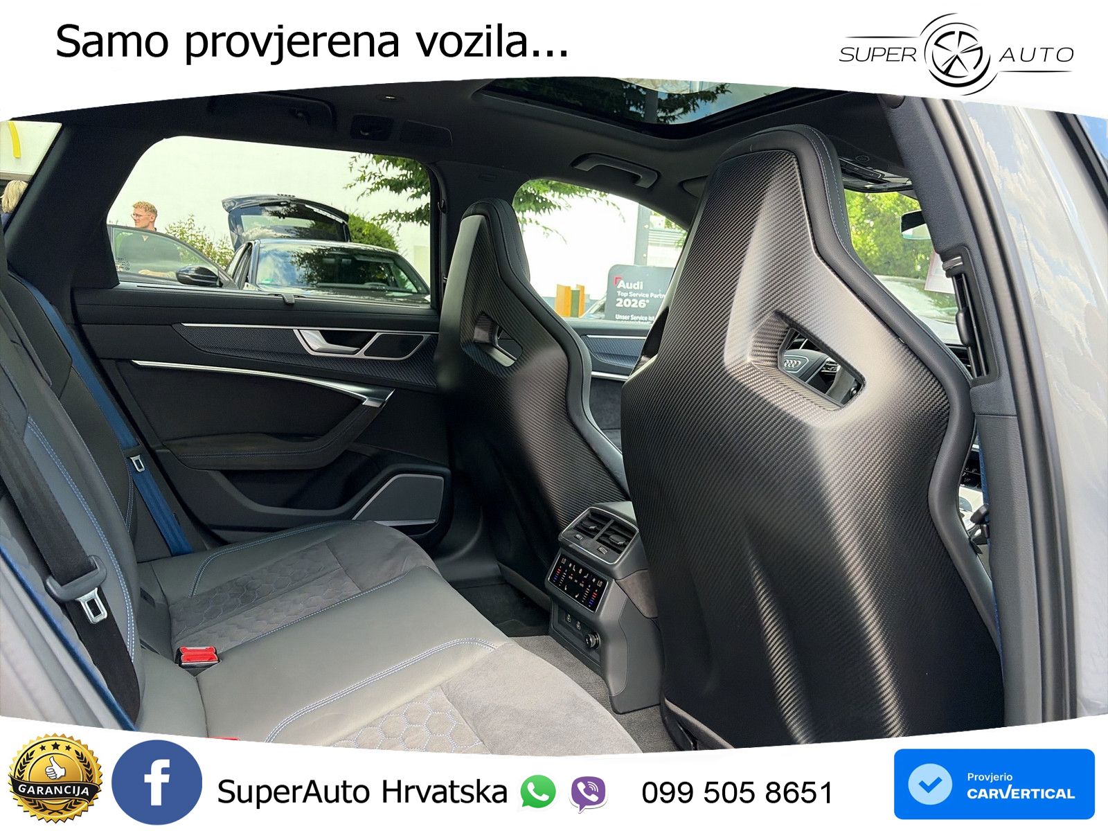 Audi RS6 Avant 4.0 TFSI V8 performance (630 KS)  quattro tiptronic advanced MATRIX+GR SJED+KAM