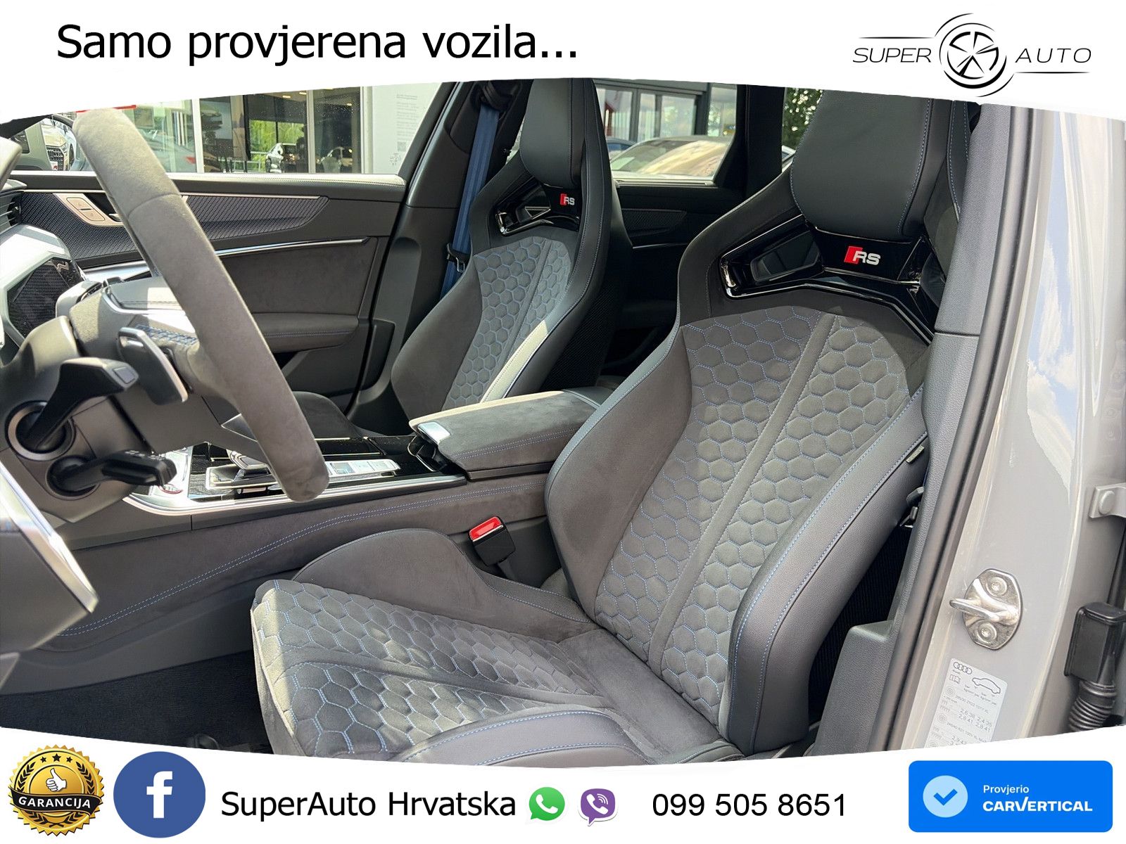 Audi RS6 Avant 4.0 TFSI V8 performance (630 KS)  quattro tiptronic advanced MATRIX+GR SJED+KAM