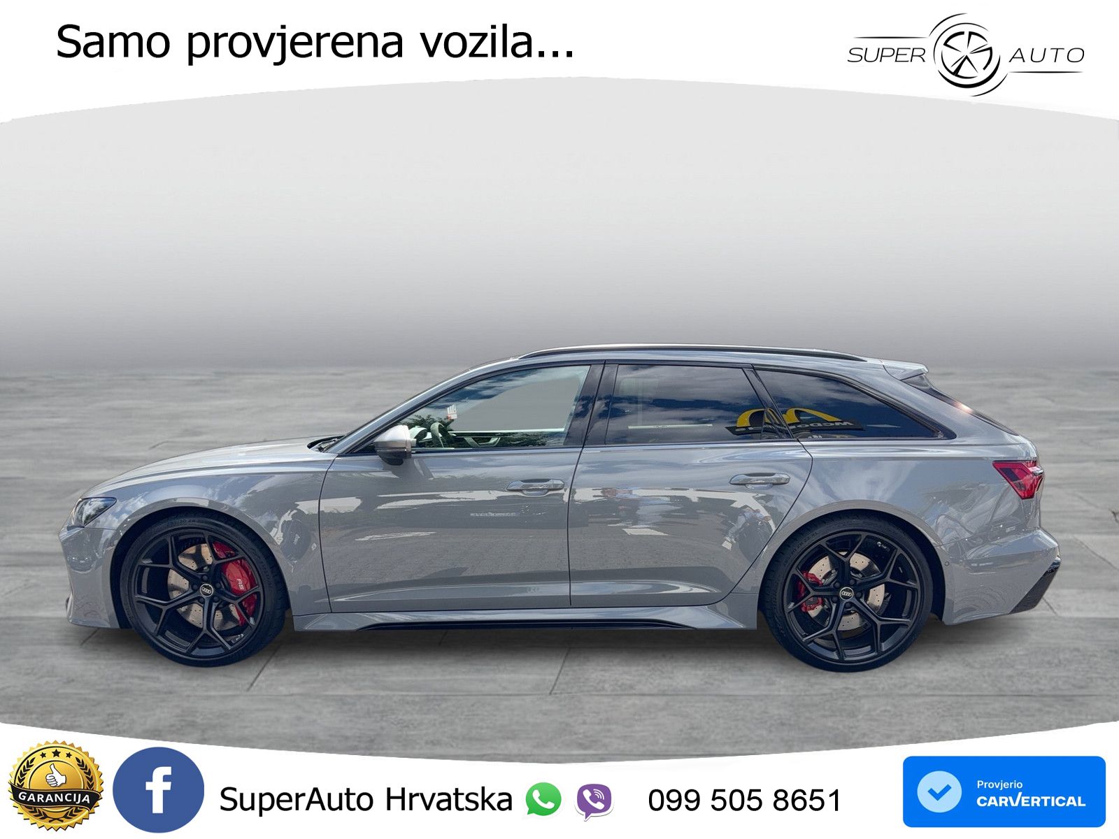 Audi RS6 Avant 4.0 TFSI V8 performance (630 KS)  quattro tiptronic advanced MATRIX+GR SJED+KAM
