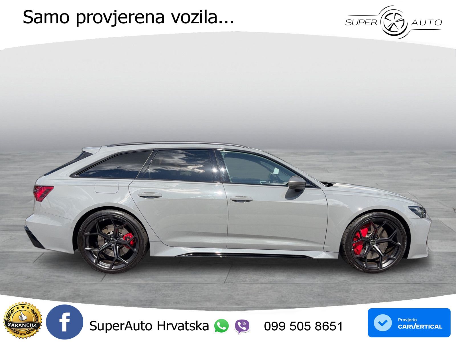 Audi RS6 Avant 4.0 TFSI V8 performance (630 KS)  quattro tiptronic advanced MATRIX+GR SJED+KAM