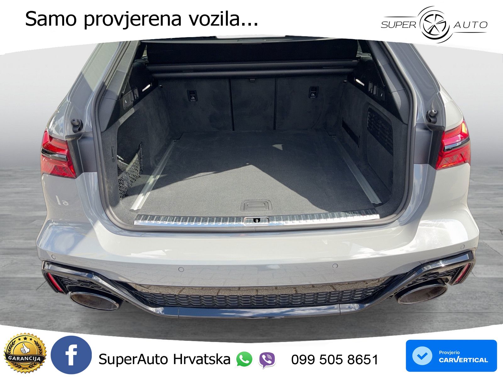 Audi RS6 Avant 4.0 TFSI V8 performance (630 KS)  quattro tiptronic advanced MATRIX+GR SJED+KAM