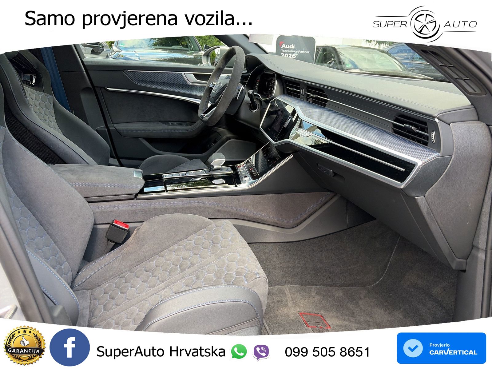 Audi RS6 Avant 4.0 TFSI V8 performance (630 KS)  quattro tiptronic advanced MATRIX+GR SJED+KAM