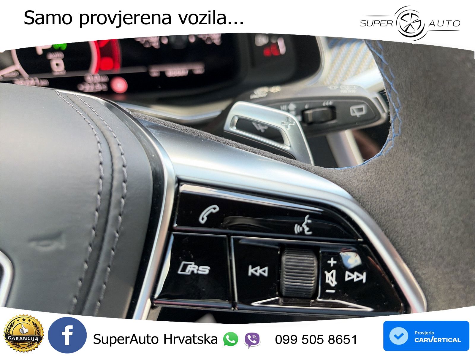 Audi RS6 Avant 4.0 TFSI V8 performance (630 KS)  quattro tiptronic advanced MATRIX+GR SJED+KAM