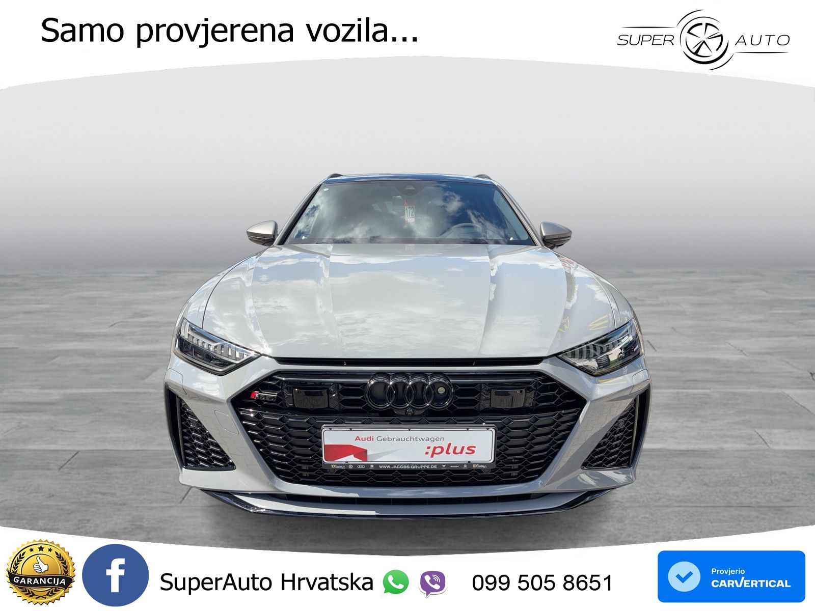 Audi RS6 Avant 4.0 TFSI V8 performance (630 KS)  quattro tiptronic advanced MATRIX+GR SJED+KAM