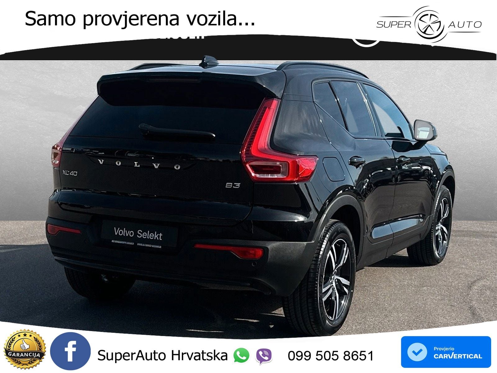 Volvo XC40 2.0 B3 163 KS Automatic LED+GR SJED+ACC