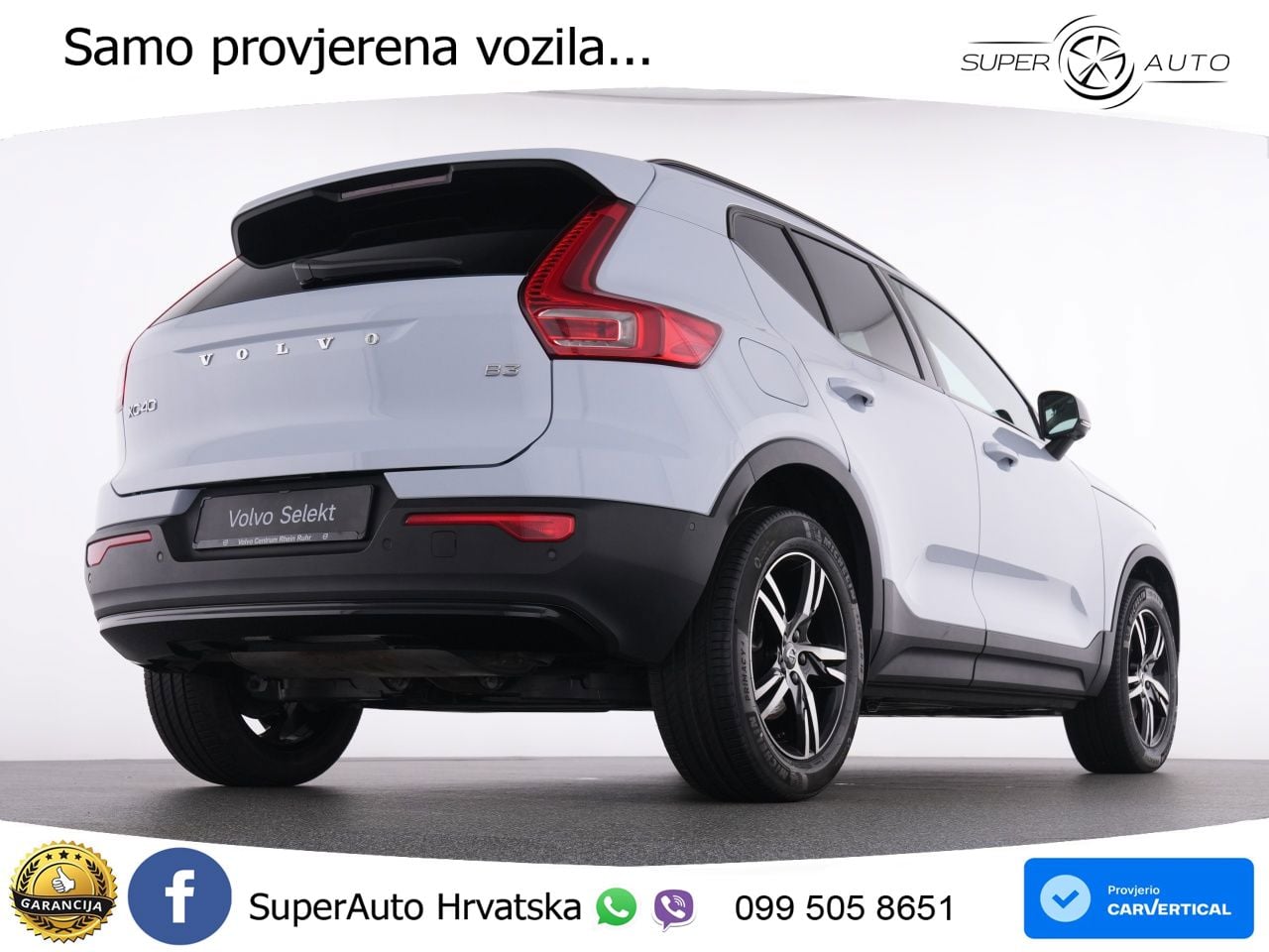 Volvo XC40 2.0 B3 163 KS Automatic LED+GR SJED+ACC
