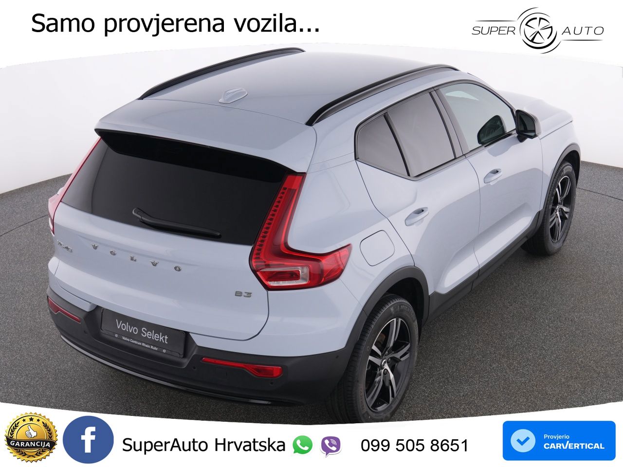 Volvo XC40 2.0 B3 163 KS Automatic LED+GR SJED+ACC