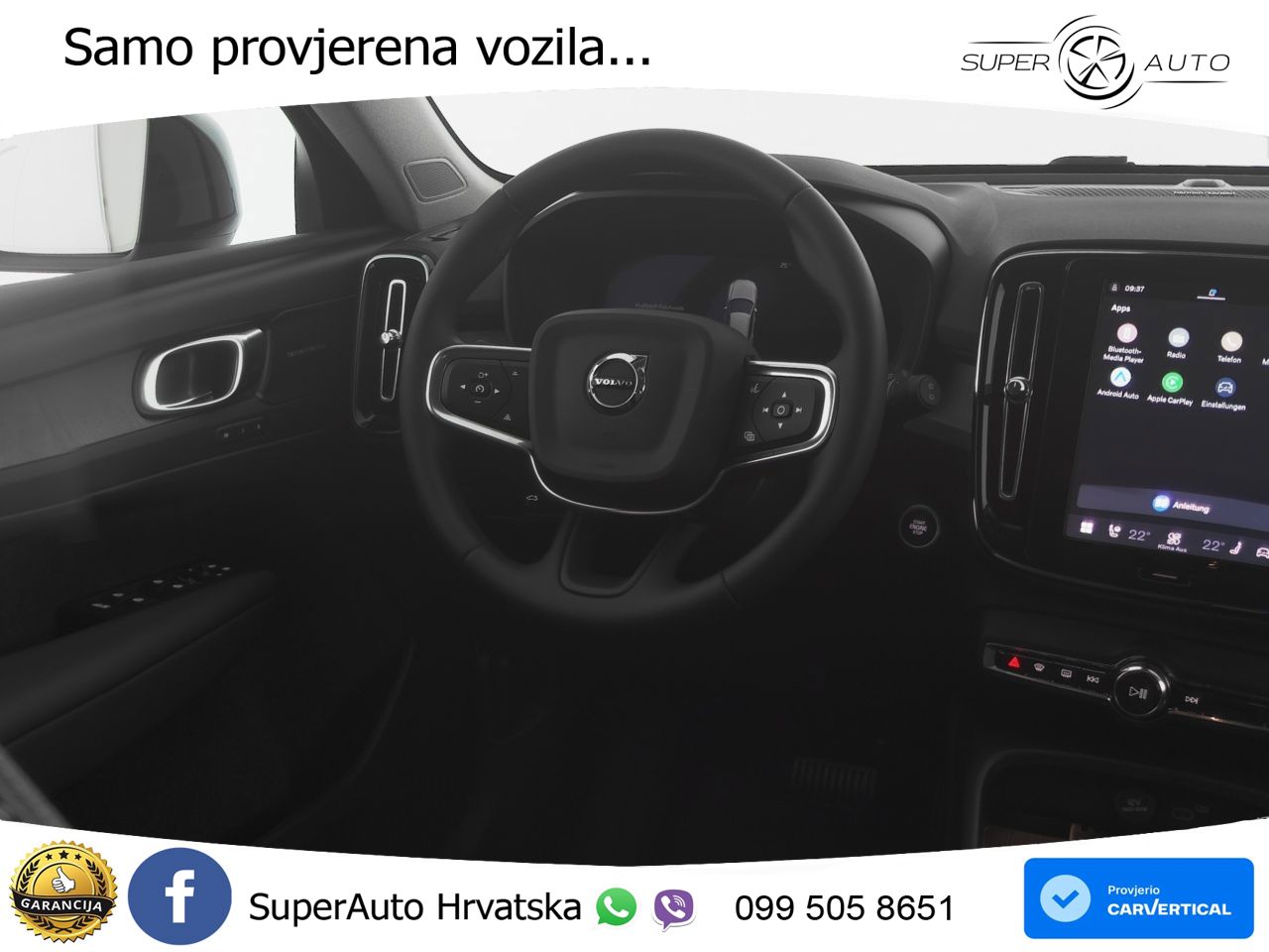 Volvo XC40 2.0 B3 163 KS Automatic LED+GR SJED+ACC