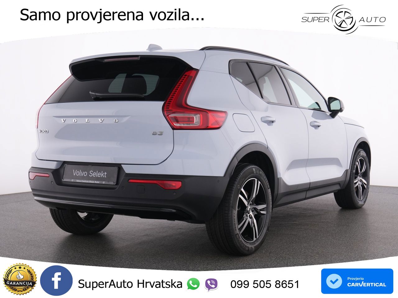 Volvo XC40 2.0 B3 163 KS Automatic LED+GR SJED+ACC