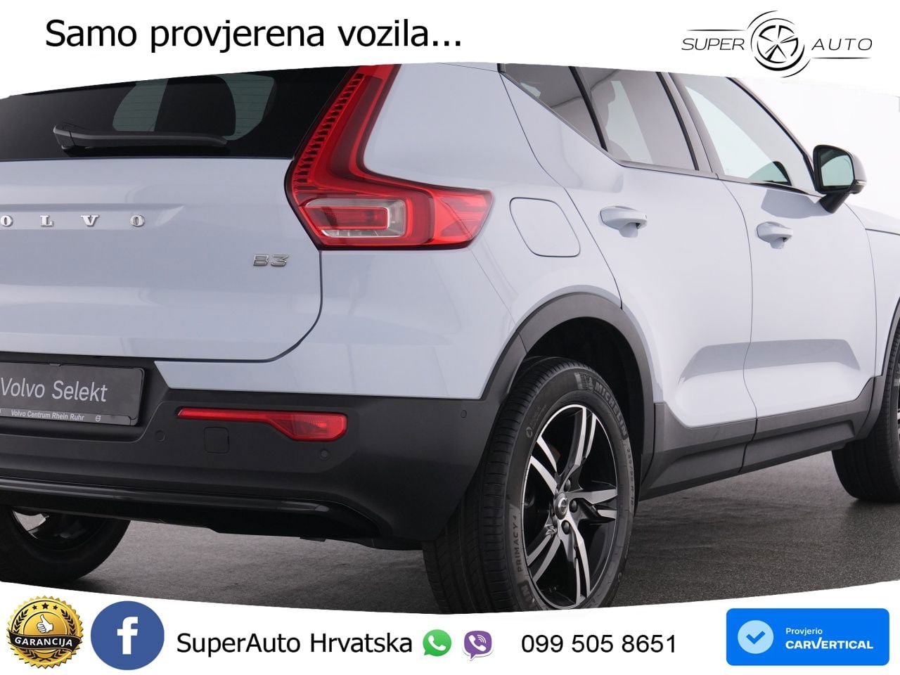 Volvo XC40 2.0 B3 163 KS Automatic LED+GR SJED+ACC