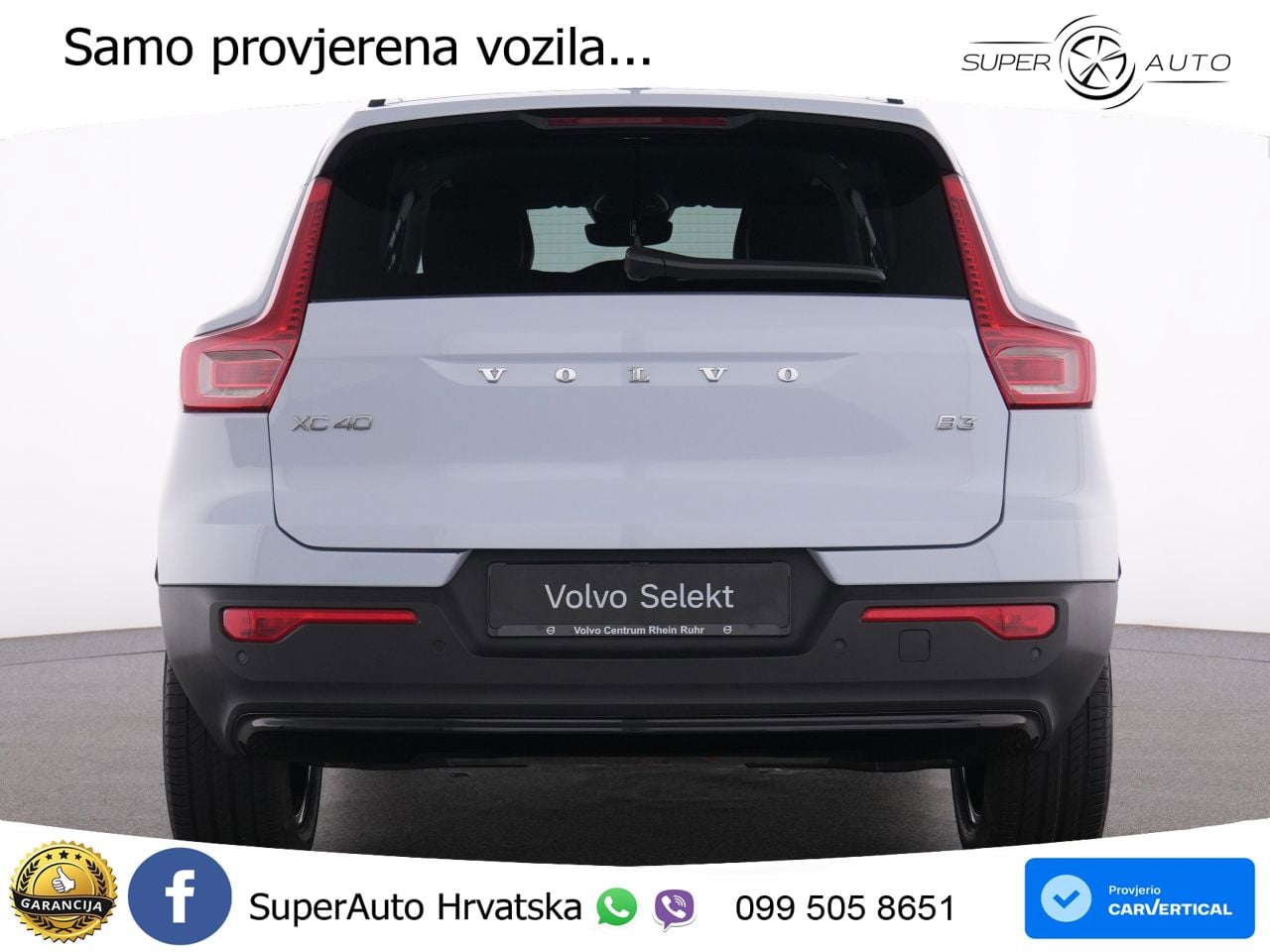 Volvo XC40 2.0 B3 163 KS Automatic LED+GR SJED+ACC
