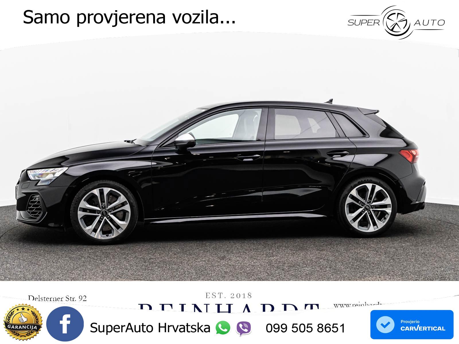 Audi S3 2.0 TFSI (333 KS) quattro S tronic MATRIX+GR SJED+KAM