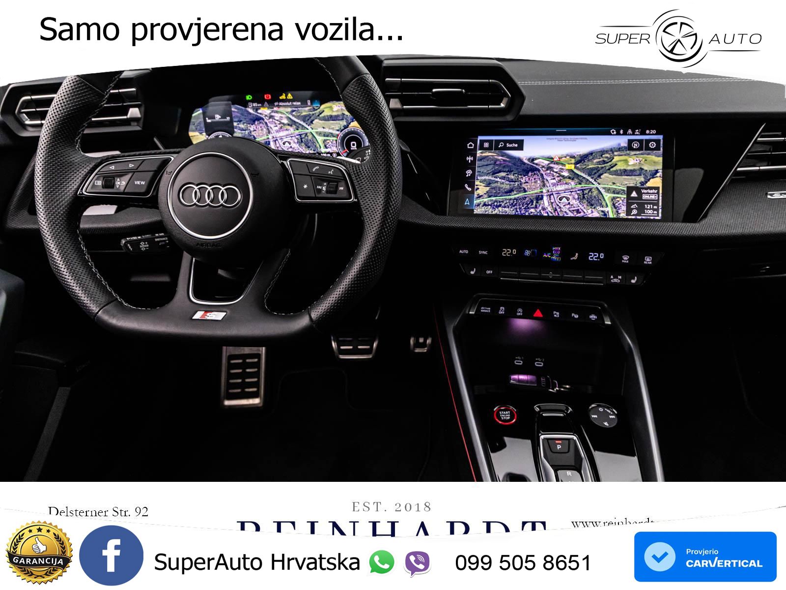 Audi S3 2.0 TFSI (333 KS) quattro S tronic MATRIX+GR SJED+KAM