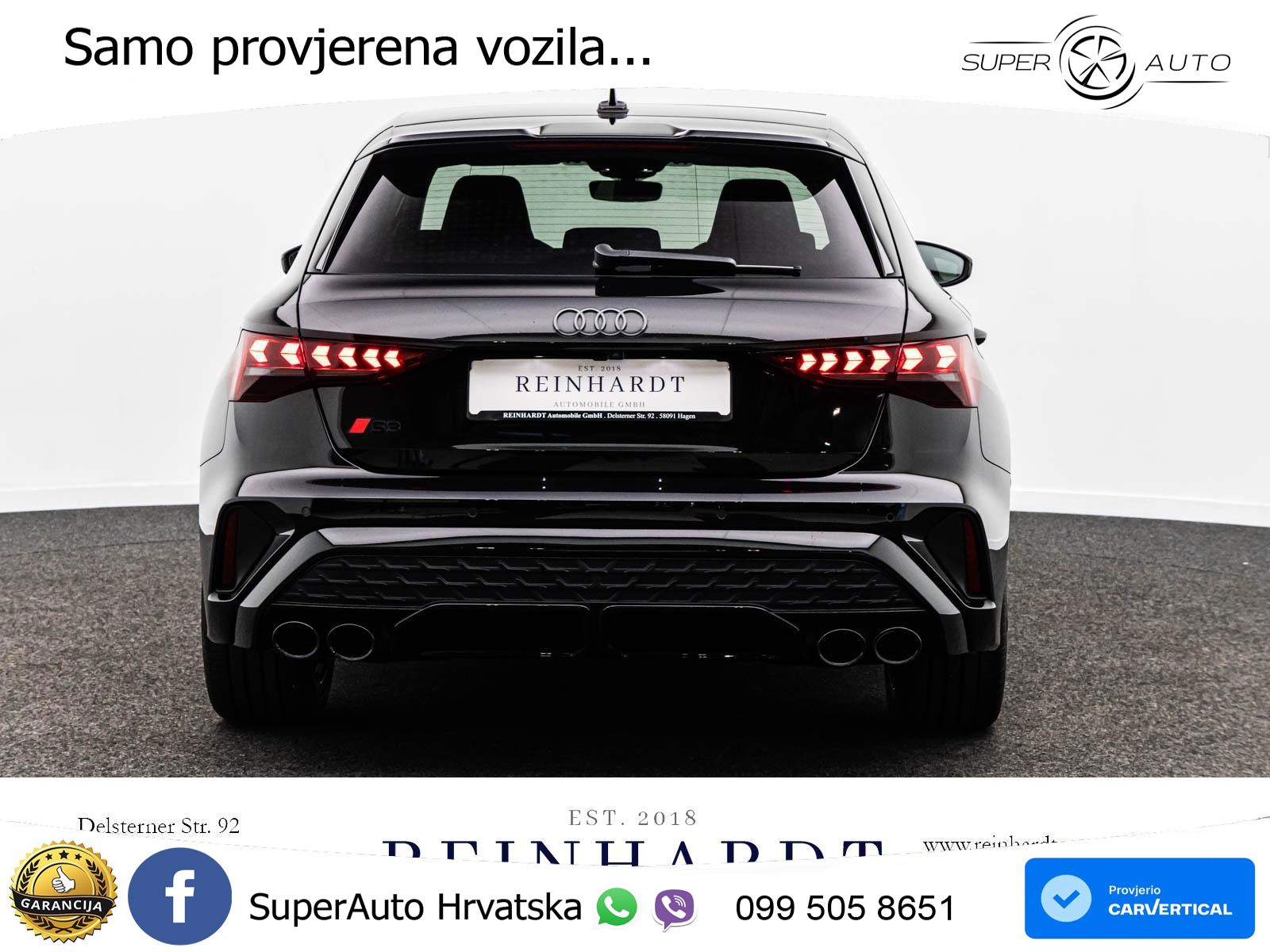 Audi S3 2.0 TFSI (333 KS) quattro S tronic MATRIX+GR SJED+KAM