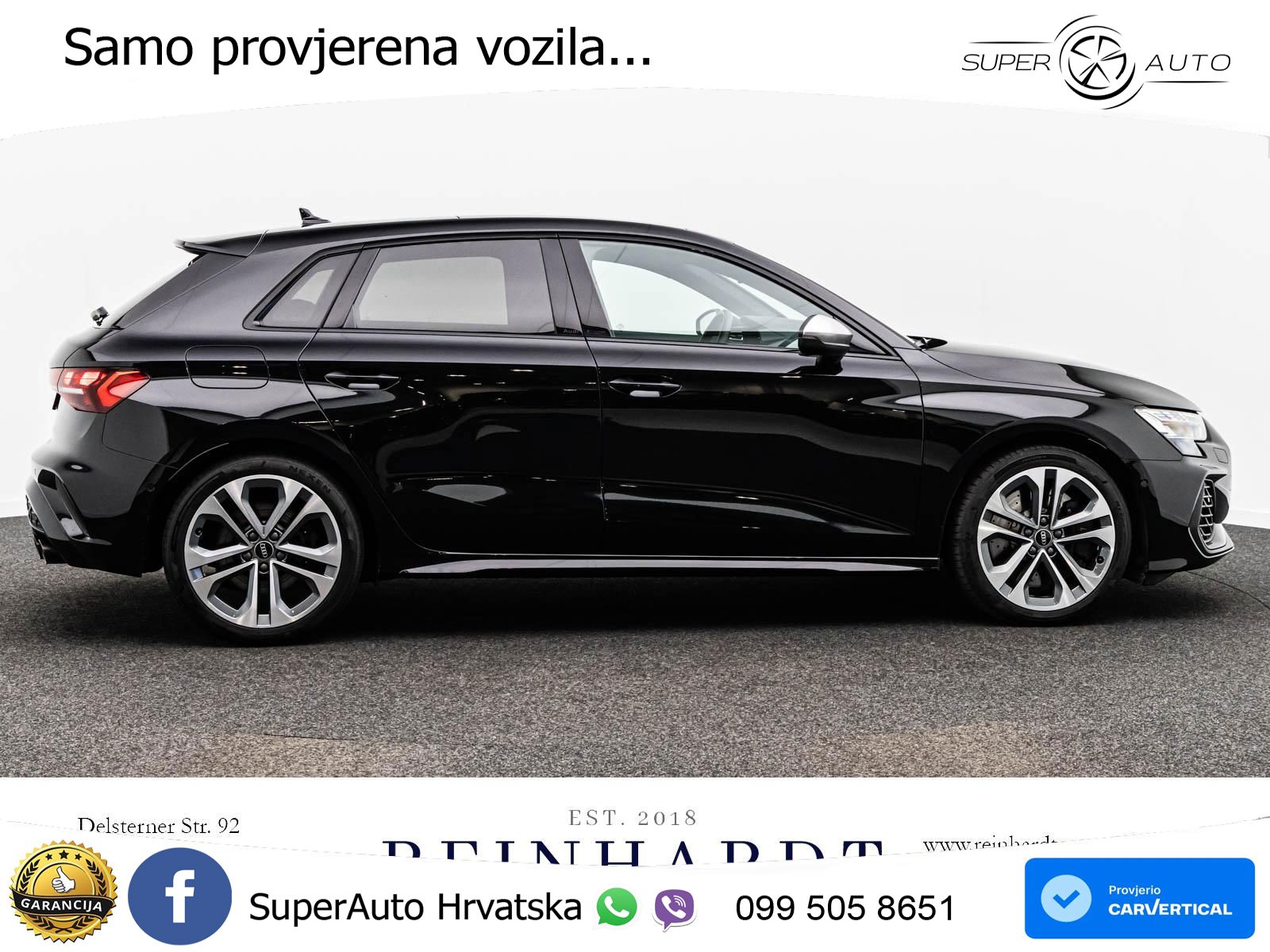 Audi S3 2.0 TFSI (333 KS) quattro S tronic MATRIX+GR SJED+KAM