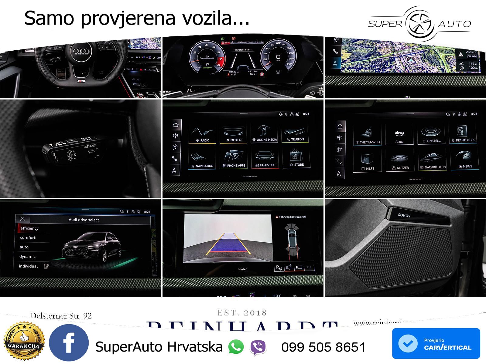 Audi S3 2.0 TFSI (333 KS) quattro S tronic MATRIX+GR SJED+KAM