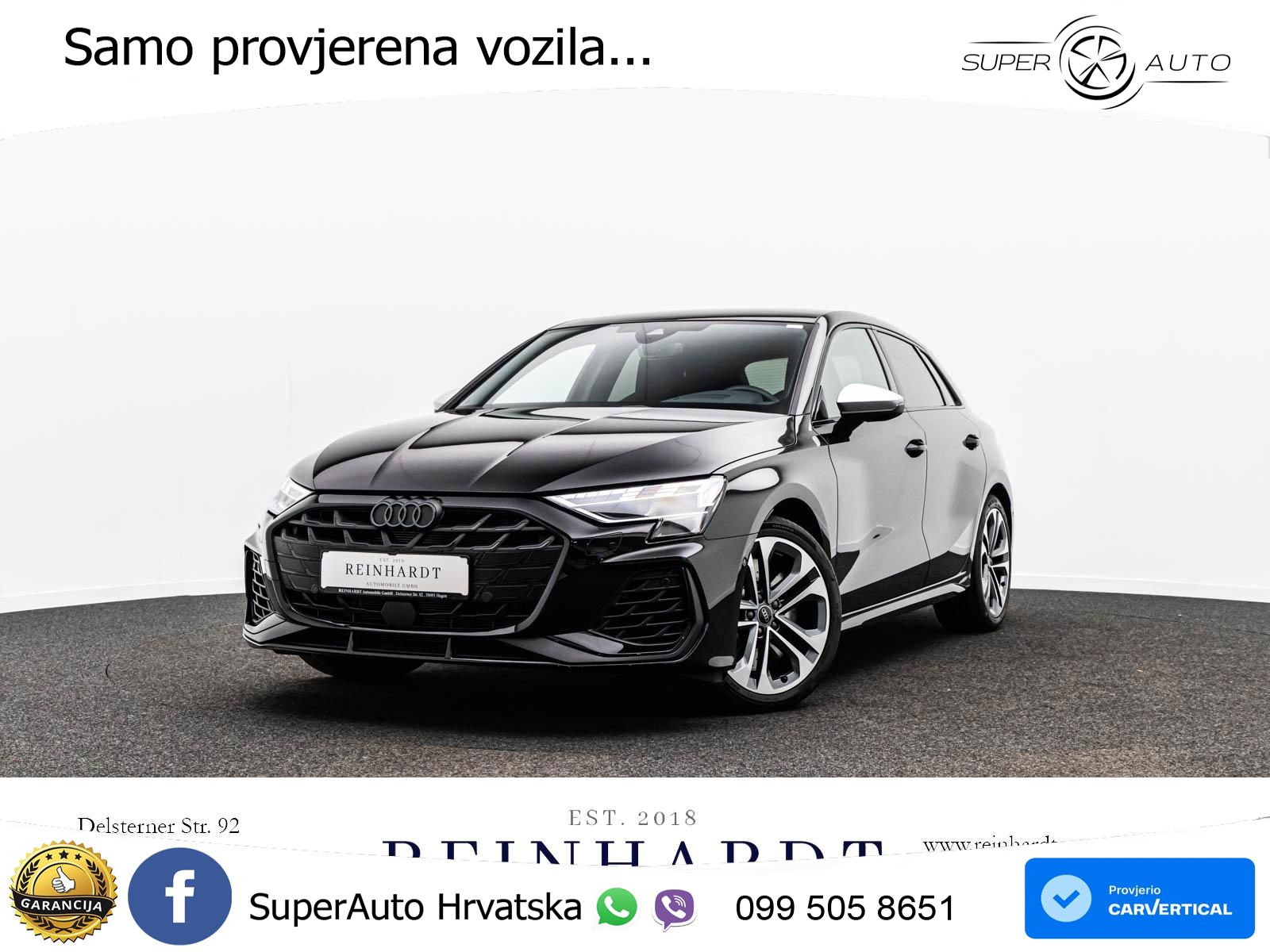 Audi S3 2.0 TFSI (333 KS) quattro S tronic MATRIX+GR SJED+KAM