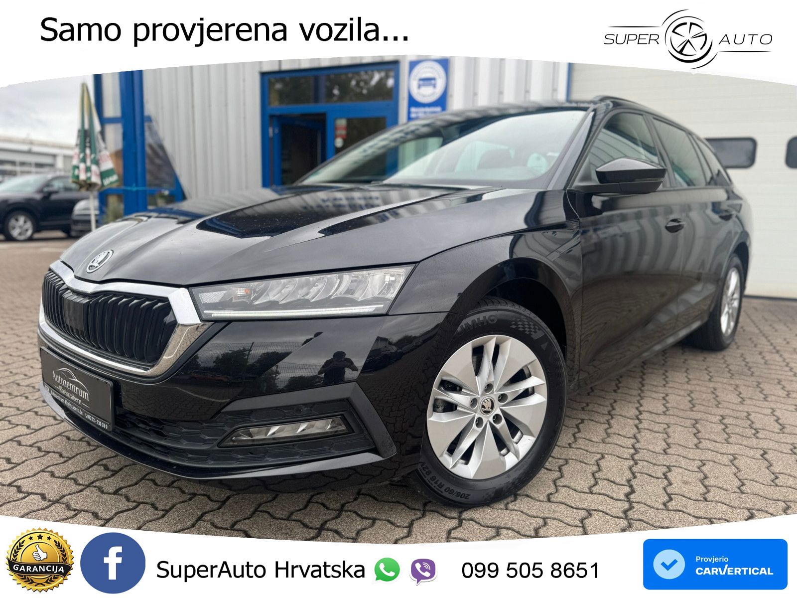 Škoda Octavia Combi 2.0 TDI (150 KS) DSG LED+GR SJED+ACC