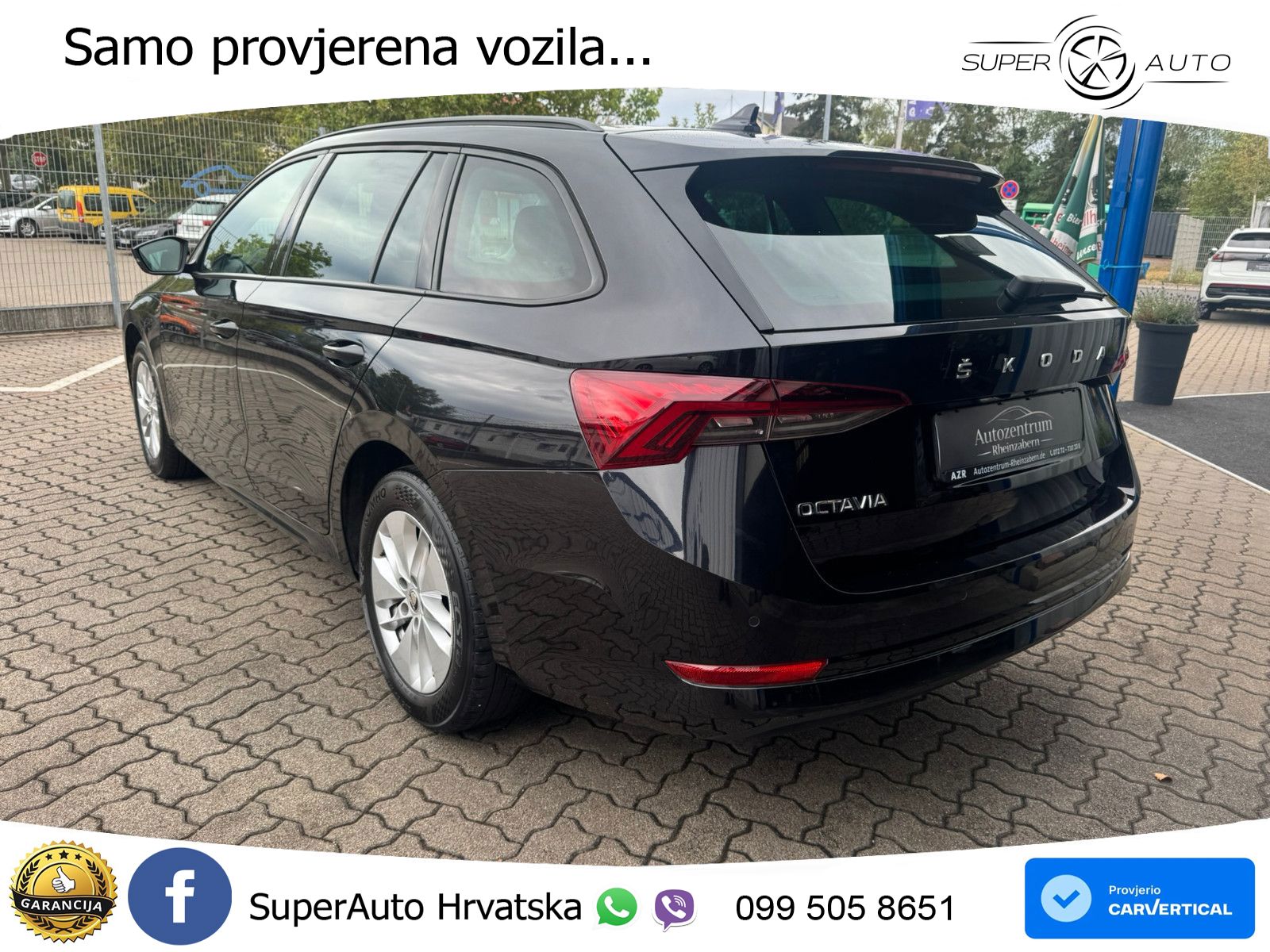 Škoda Octavia Combi 2.0 TDI (150 KS) DSG LED+GR SJED+ACC