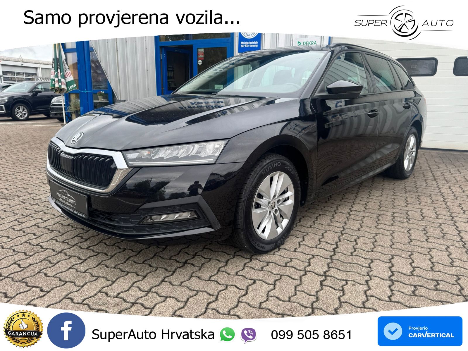 Škoda Octavia Combi 2.0 TDI (150 KS) DSG LED+GR SJED+ACC