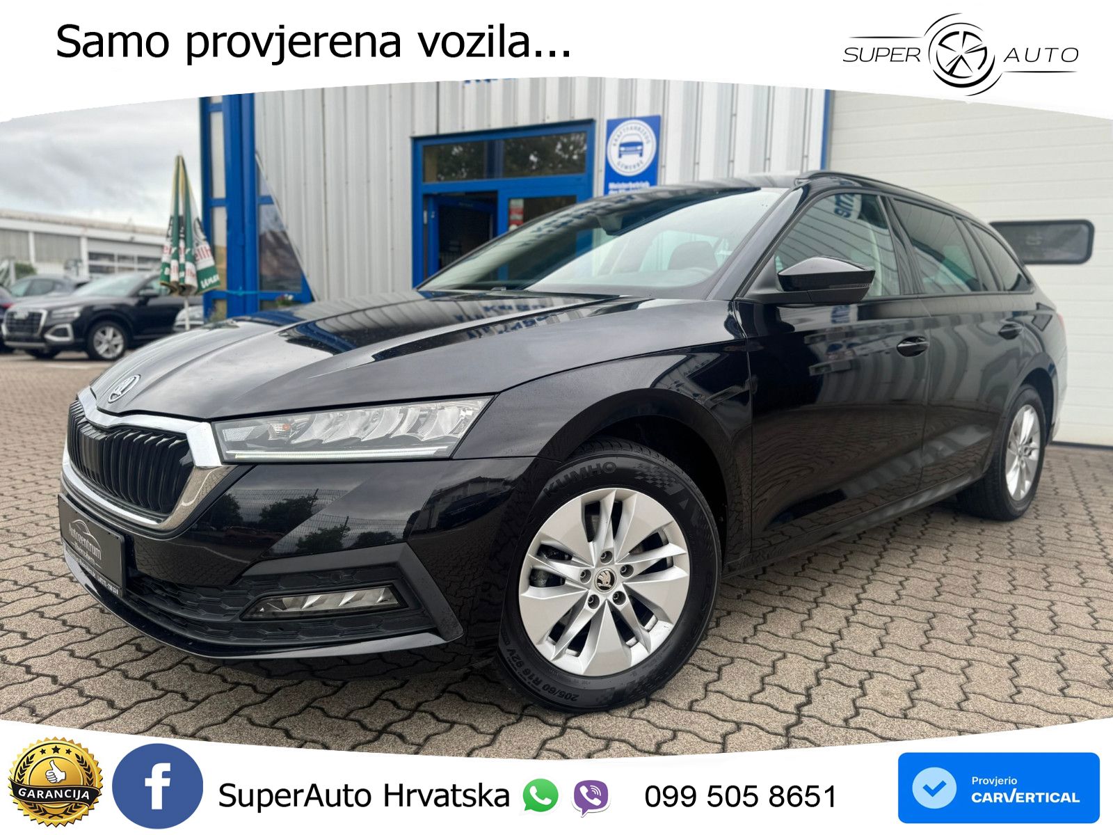 Škoda Octavia Combi 2.0 TDI (150 KS) DSG LED+GR SJED+ACC