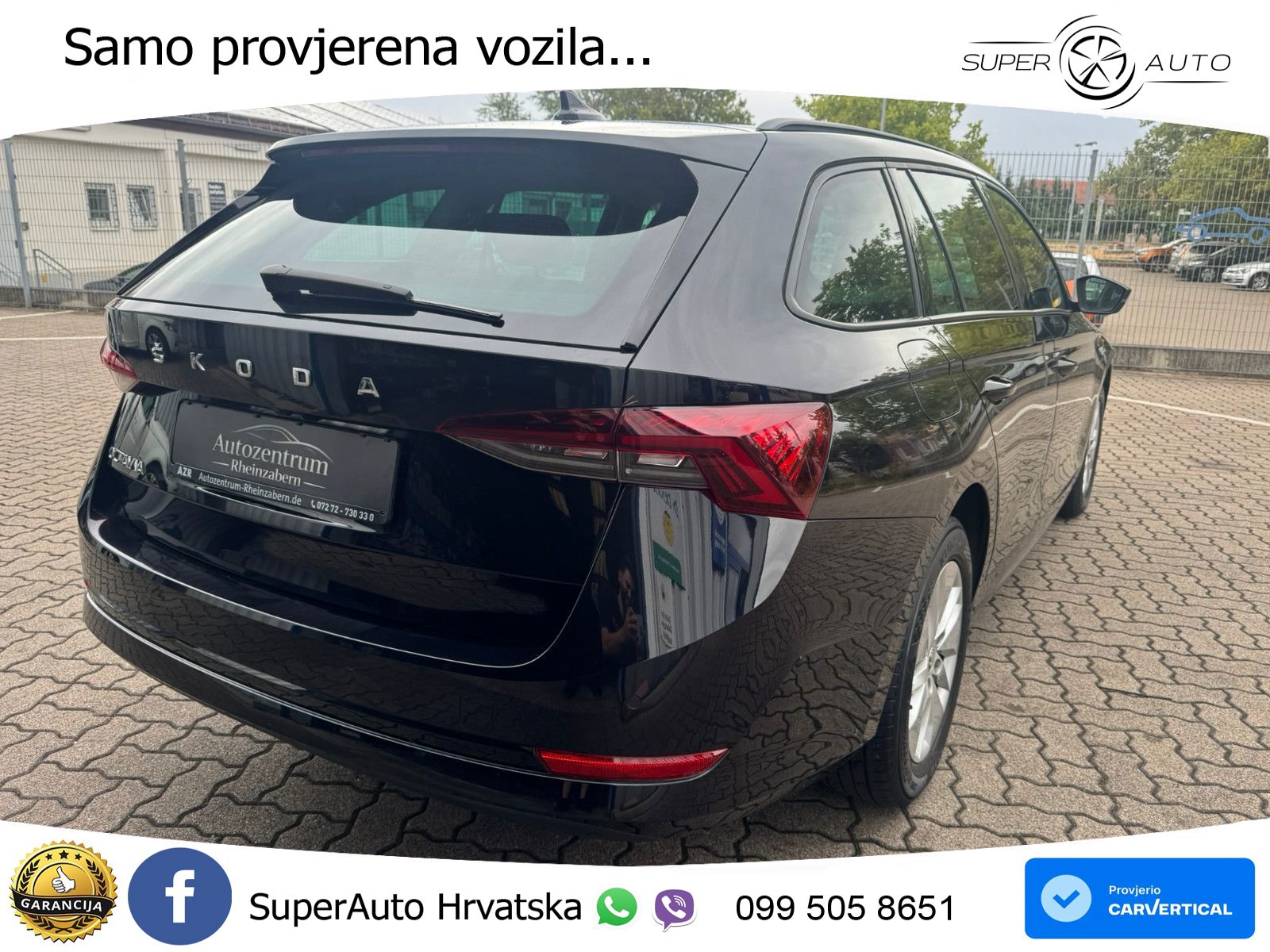 Škoda Octavia Combi 2.0 TDI (150 KS) DSG LED+GR SJED+ACC