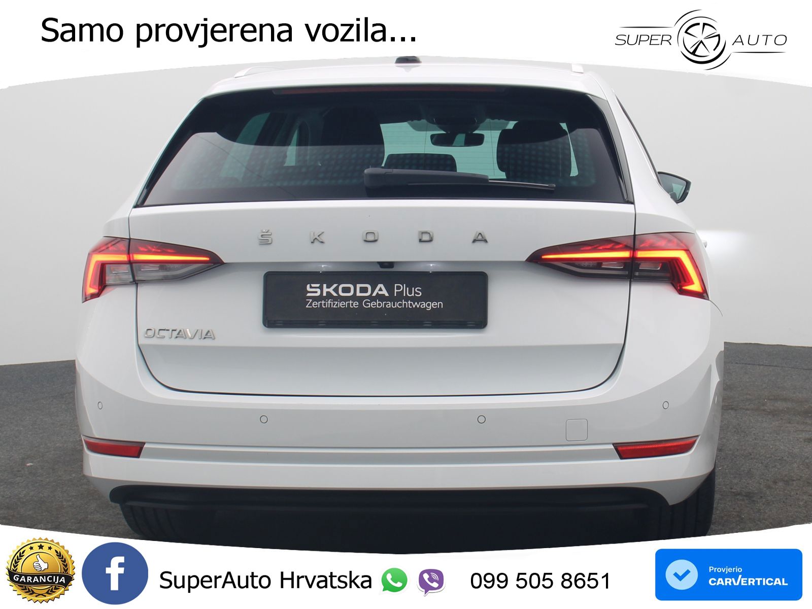 Škoda Octavia Combi 2.0 TDI (150 KS) DSG LED+GR SJED+ACC