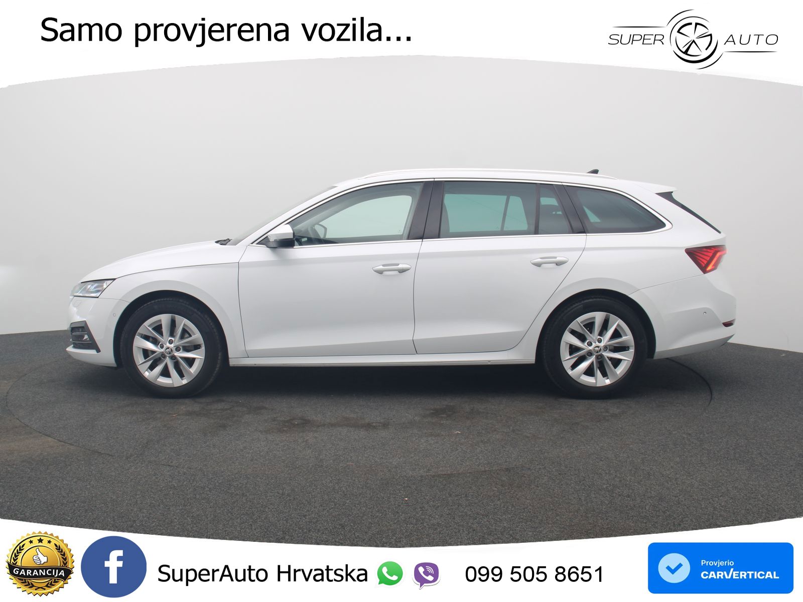 Škoda Octavia Combi 2.0 TDI (150 KS) DSG LED+GR SJED+ACC