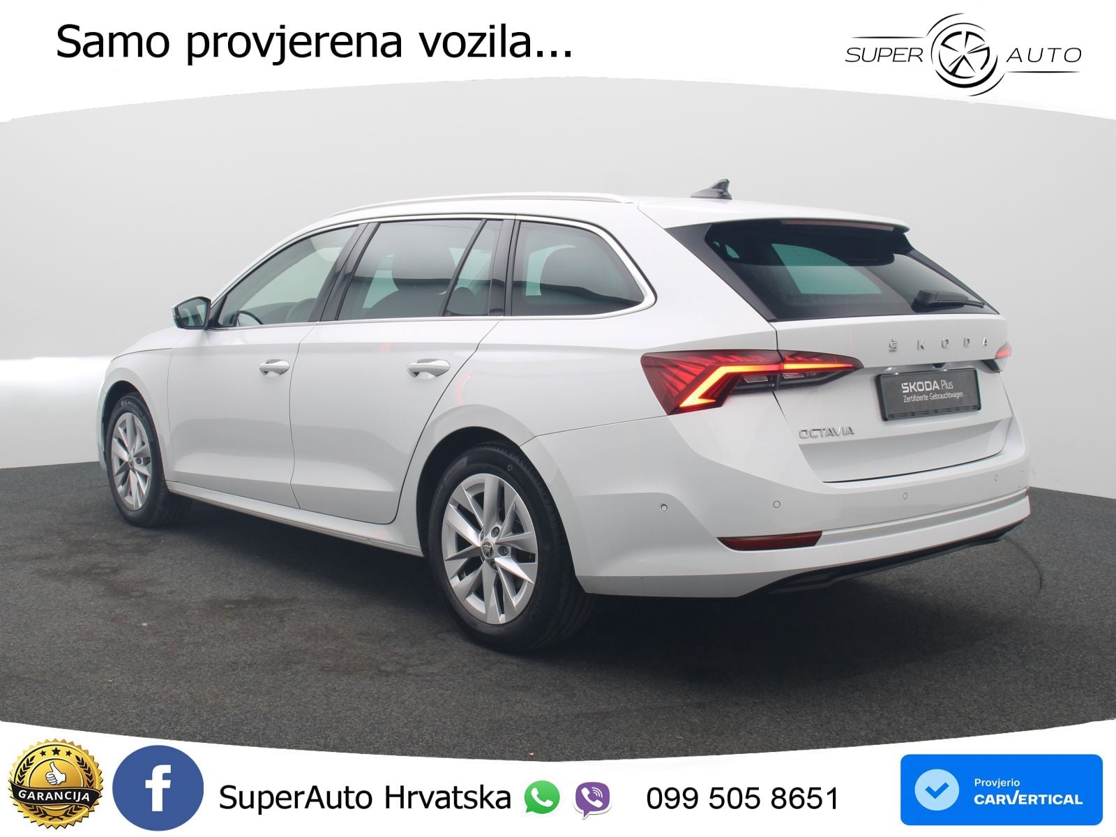 Škoda Octavia Combi 2.0 TDI (150 KS) DSG LED+GR SJED+ACC