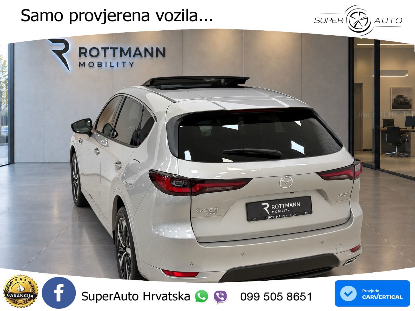Mazda CX-60 3.3 e-Skyactiv D (254 KS) AWD Automatic LED+GR SJED+ACC