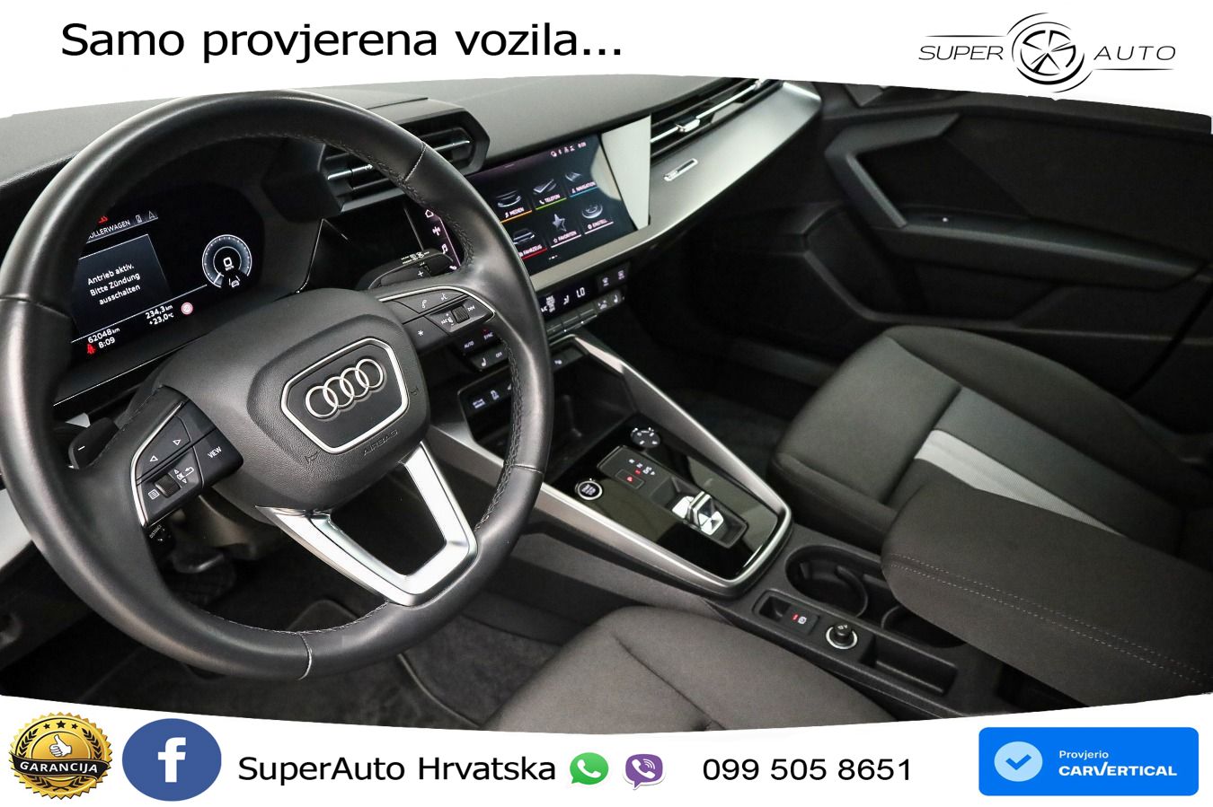 Audi A3 40 TFSIe (204 KS) S tronic LED+GR SJED+ACC