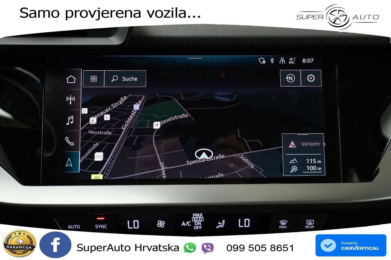 Audi A3 40 TFSIe (204 KS) S tronic LED+GR SJED+ACC